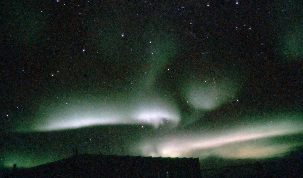 Une Aurore australe vue depuis la Tasmanie