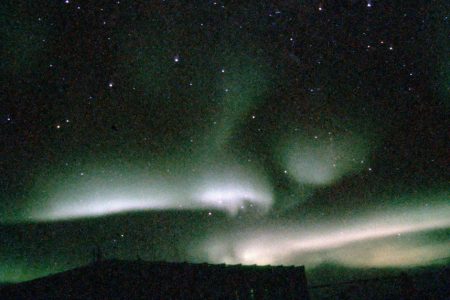 Une Aurore australe vue depuis la Tasmanie